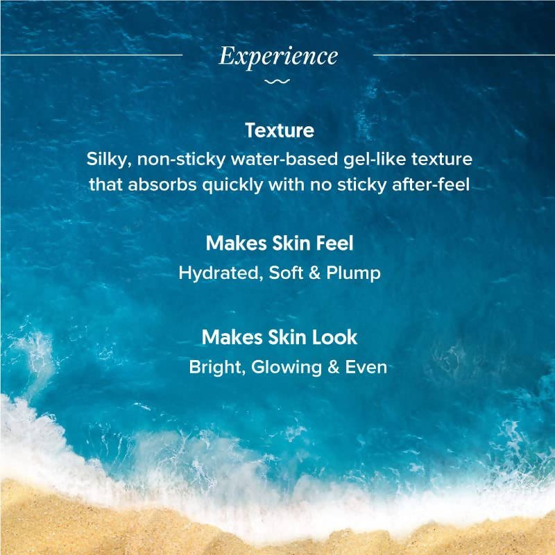 Aqualogica Glow+ Concentrate Face Serum With Hyaluronic Acid & Vitamin C | Grocsy