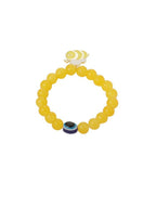 NVR Men & Women Yellow Artificial Beads Stylish Bracelet | Grocsy