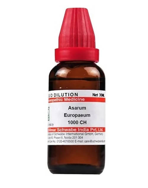 Dr. Willmar Schwabe India Asarum Europaeum Dilution | Grocsy