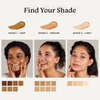 Foxtale Tinted Sunscreen SPF 50 PA++++ & Primer Shade 1 - Deep, Water Resistant with Dry-Touch Finish, Blurs Out Pores | Grocsy