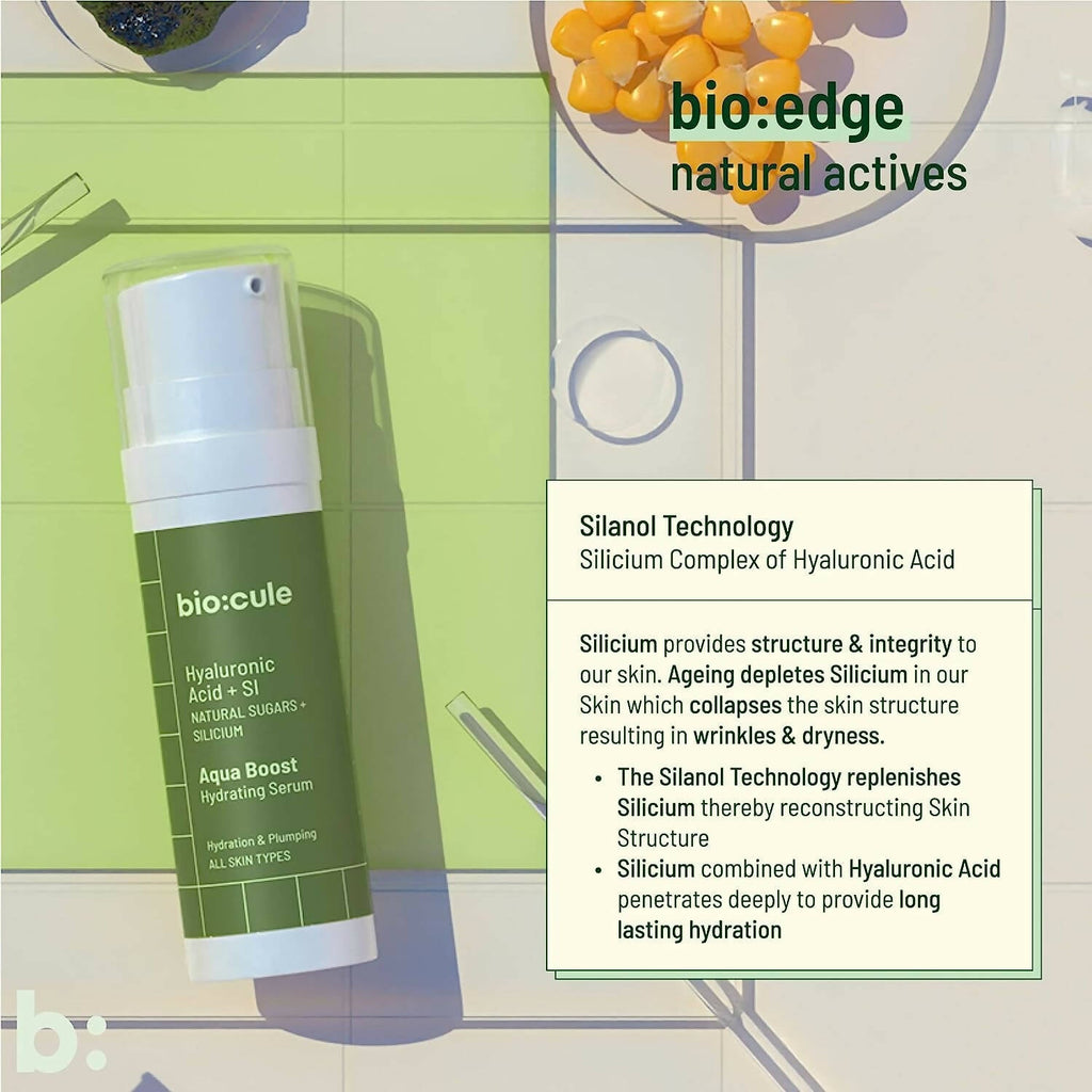Biocule Aqua Boost Hydrating Face Serum | Grocsy