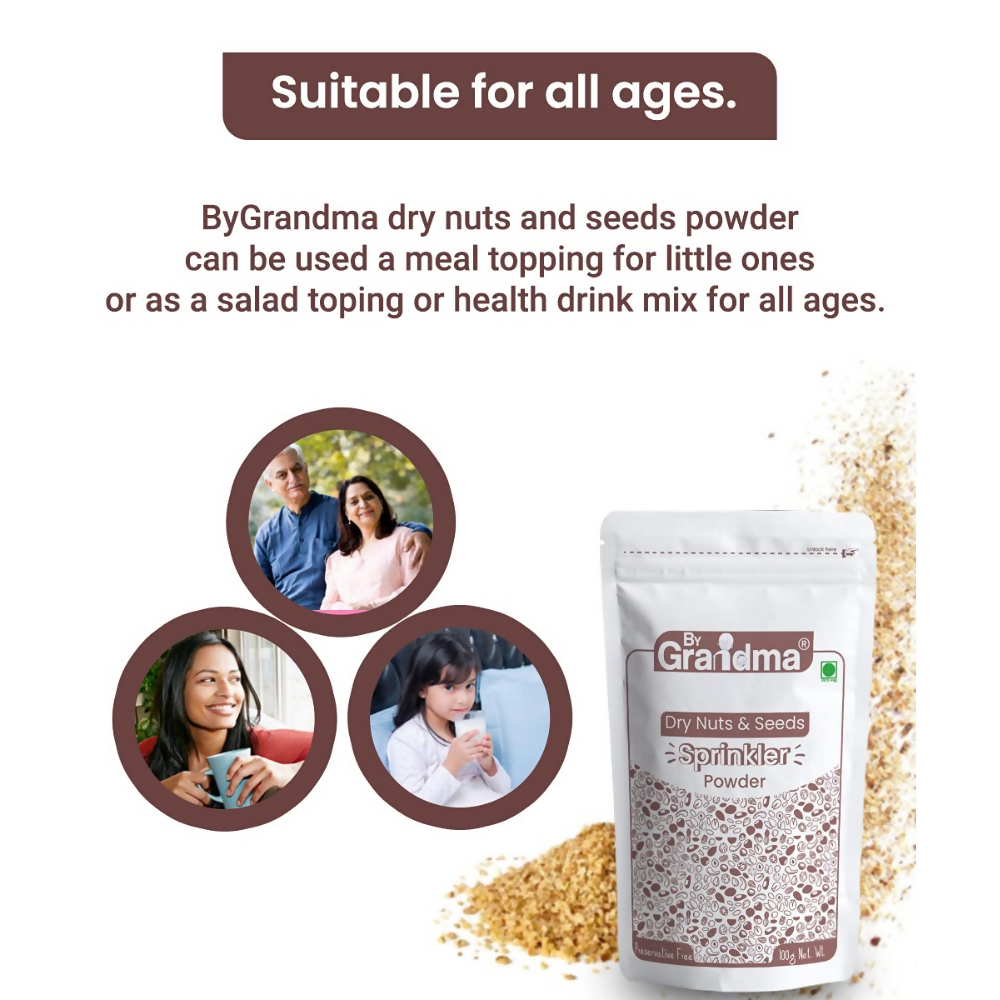 By Grandma Dry Nuts & Seeds Sprinkler Powder Mix | Grocsy