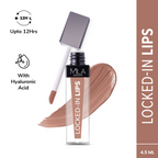 Mila Beaute 12 Hr Non-Transfer Locked-In Liquid Lipstick - Milk Tea | Grocsy