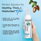 Habibs Professional Hair Shampoo with Jojoba Oil Botanicals For Anti Hair Fall | Grocsy