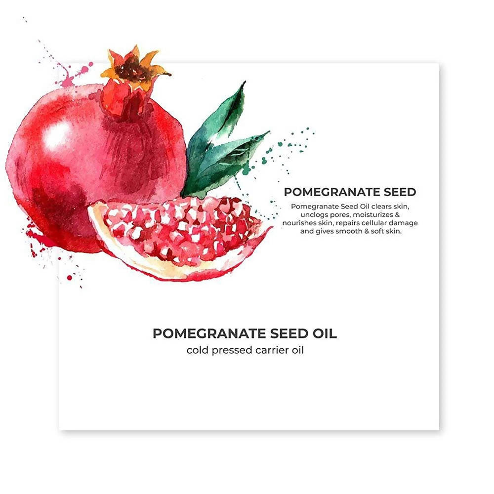 Juicy Chemistry Pure & Organic Pomegranate Seed Oil For Cold Pressed Carrier Oil | Grocsy
