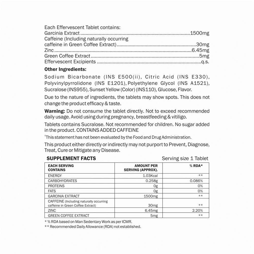 Azafran Actives Garcinia And Green Coffee Tablets | Grocsy