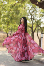 Vastranavya Latest Fancy Party Wear Lehenga Choli With Shrug - Pink | Grocsy