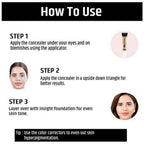 Insight Cosmetics HD Concealer - Natural Finish, Water-Resistant - Honey | Grocsy