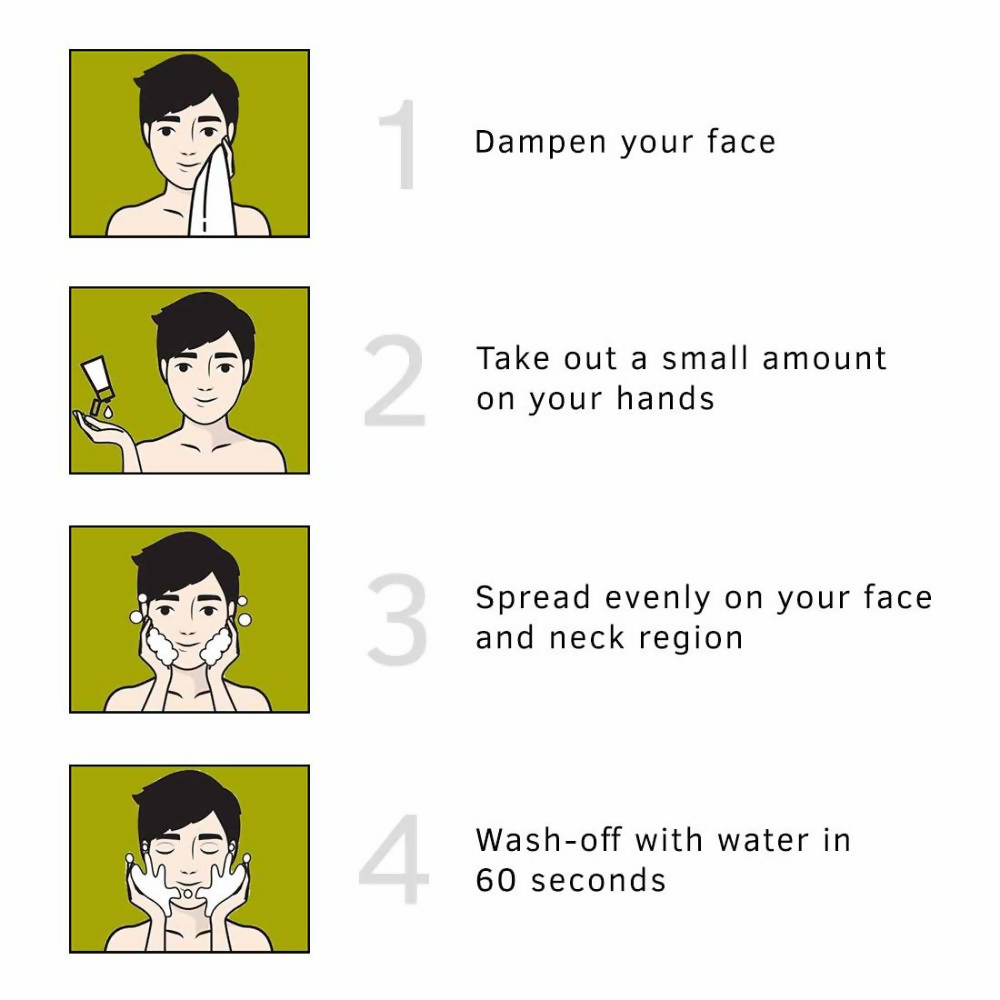 Ustraa Face Wash - Oily Skin (Checks Acne & Intense Oil Control) | Grocsy