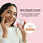 Foxtale Skin Repair Cream With Olive Leaf Extract, Provitamin B5 & Niacinamide | Grocsy