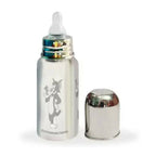 Goodmunchkins Stainless Steel Feeding Bottle 304 Grade Steel, Jointless, BPA Free, Rustfree Bottle 220 ml | Grocsy