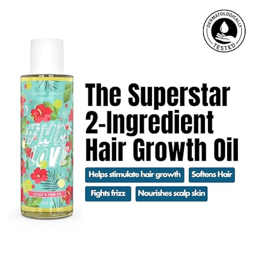 Hibiscus Monkey HM Love Scalp & Hair Oil | Grocsy