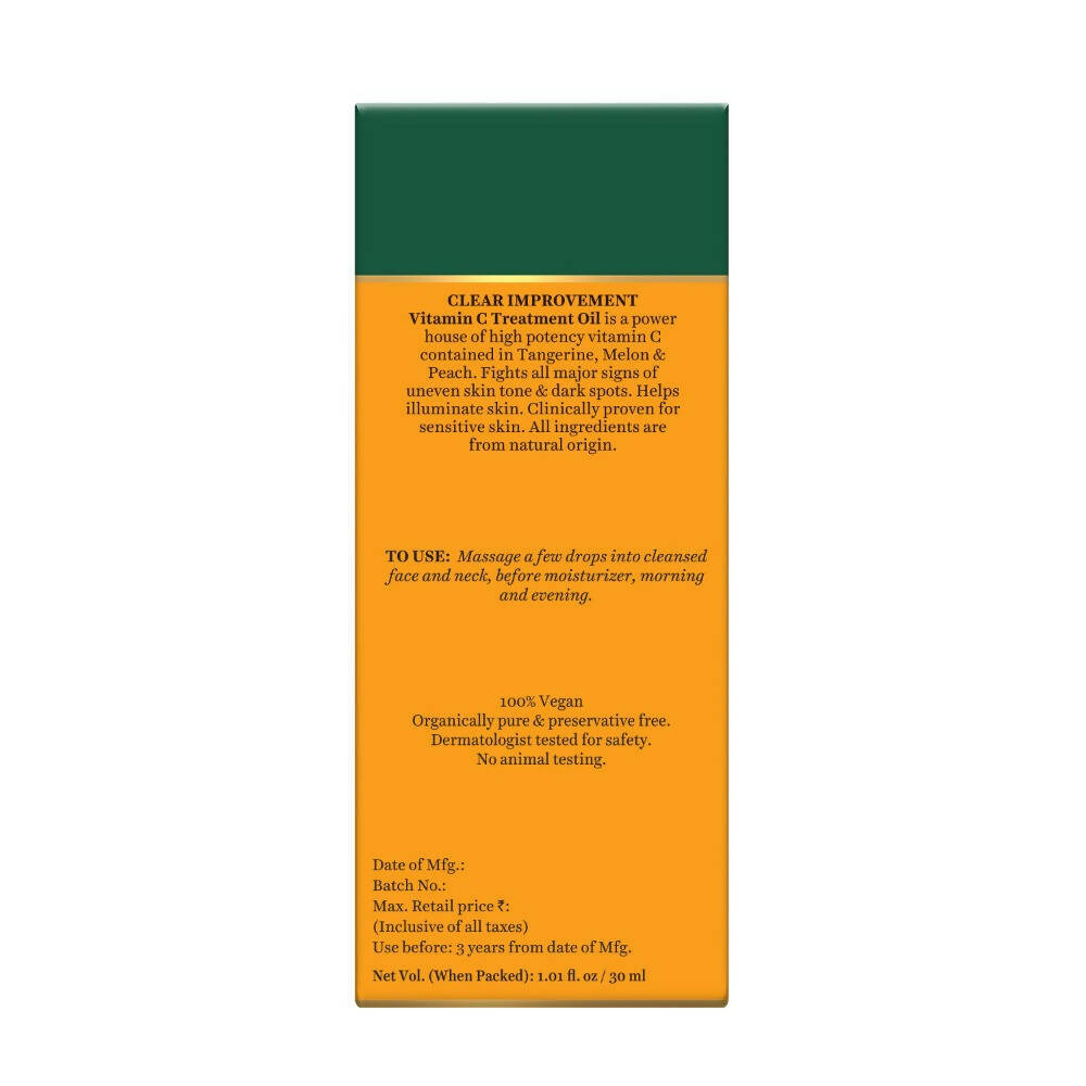 Biotique Advanced Organics Clear Improvement Vitamin C Treatment Oil | Grocsy