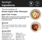 Soulflower Pro Vitamin B5 Apple Cider Vinegar Shampoo | Grocsy