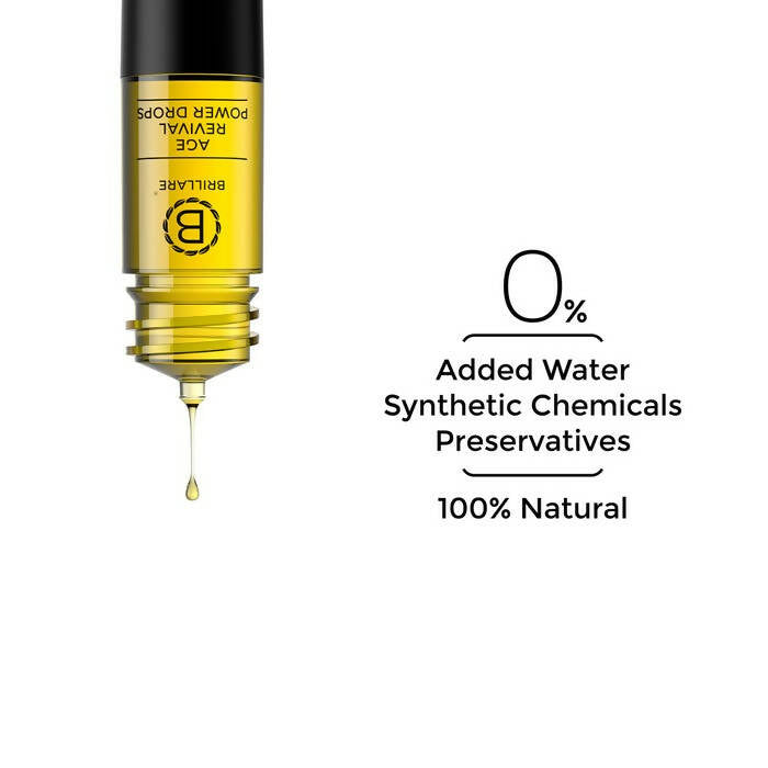 Brillare Age Revival Power Drops Natural Face Serum | Grocsy