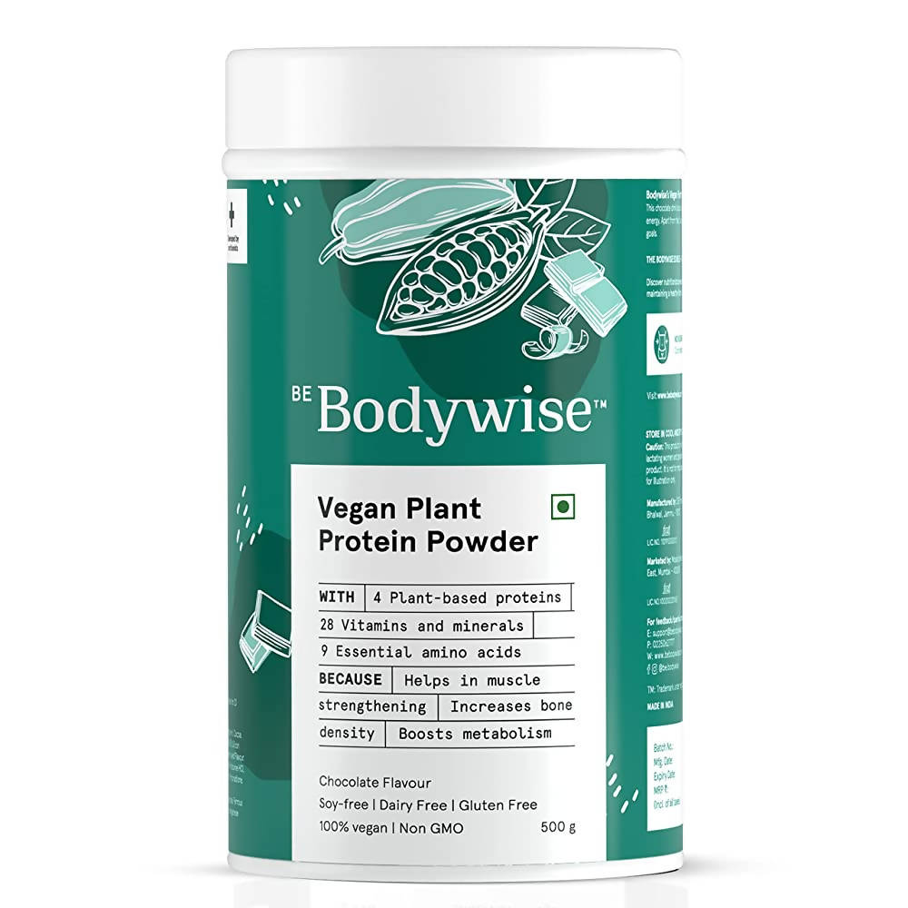 BeBodywise Vegan Plant Protein Powder for Women | Grocsy