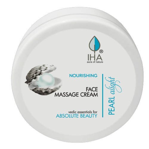 Iha Pearl Alight Face Massage Cream | Grocsy
