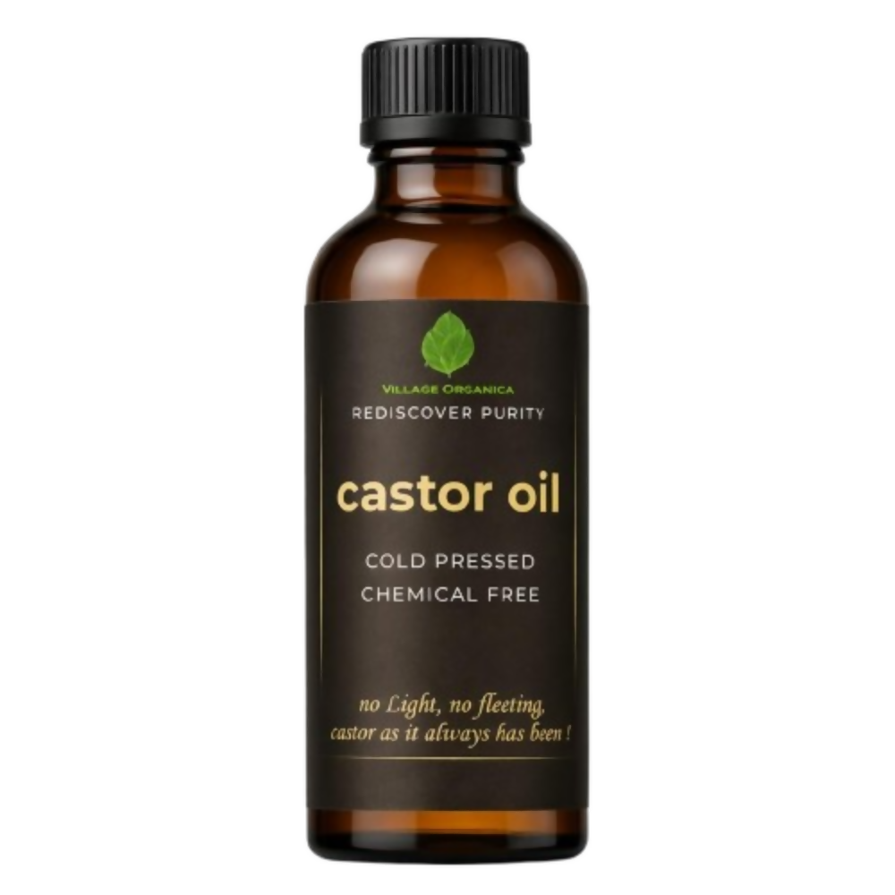 Village-Organica Cold Pressed Castor Oil | Grocsy