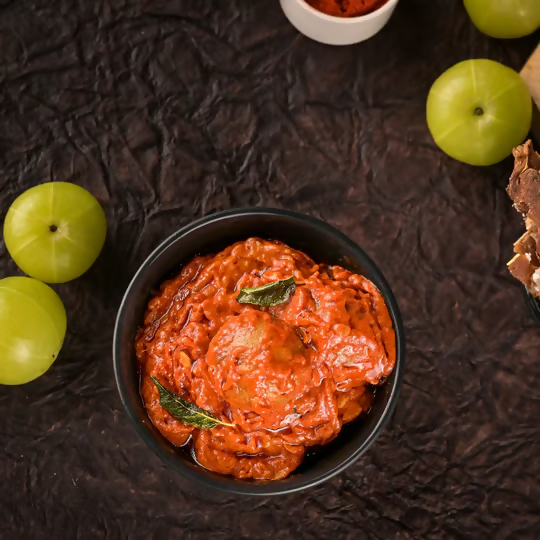Tenali Ruchulu Amla Pickle | Grocsy