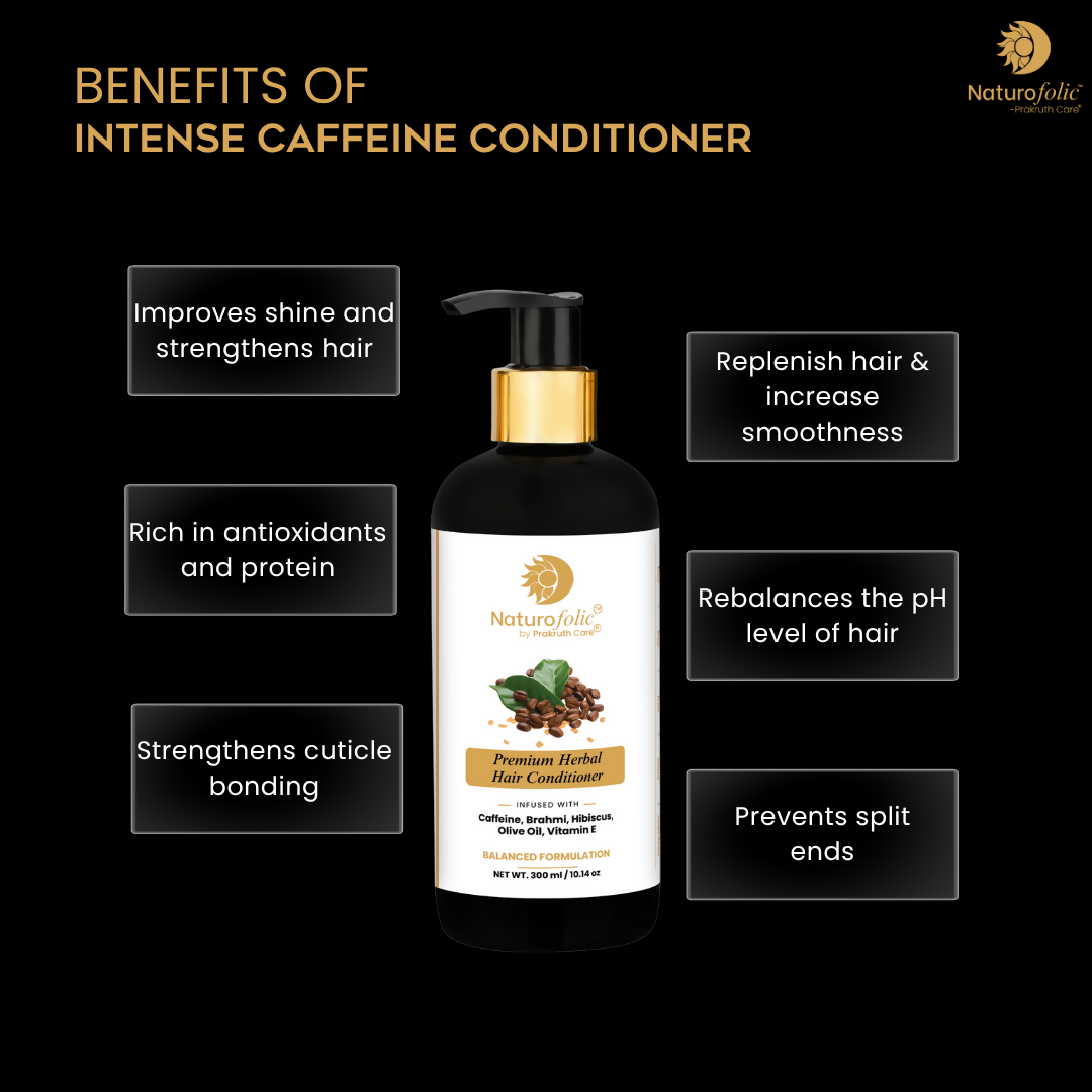 Prakruth Care Premium Herbal Intense Caffeine Conditioner | Grocsy