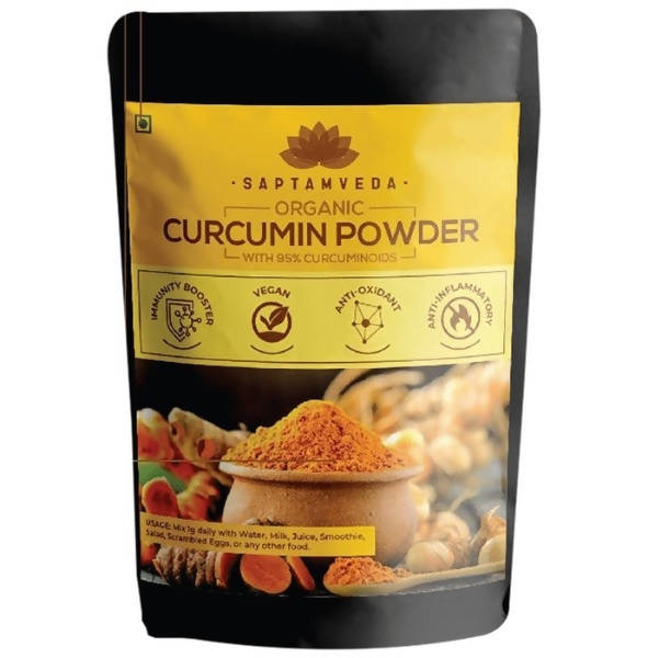 Saptamveda Organic Curcumin Powder | Grocsy