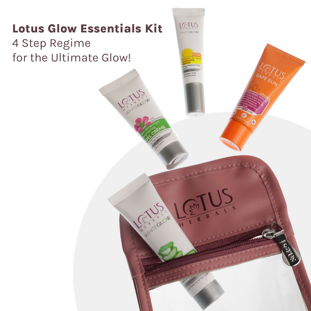 Lotus Herbals Glow Essentials Kit | Grocsy