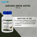 Healthvit Garcinia Green Coffee Capsules | Grocsy