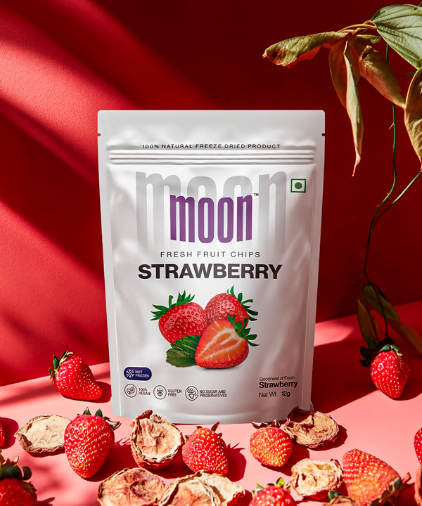 Moon Freeze Dried Strawberry | Grocsy
