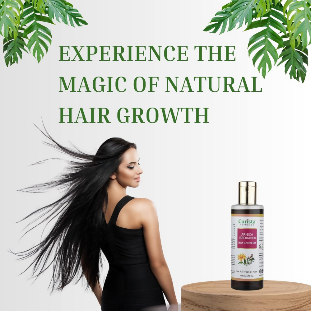 Curista Naturals Arnica Jaborandi Hair Growth Oil | Grocsy