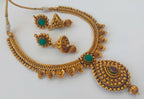 Multicolor Antique Necklace With Earrings