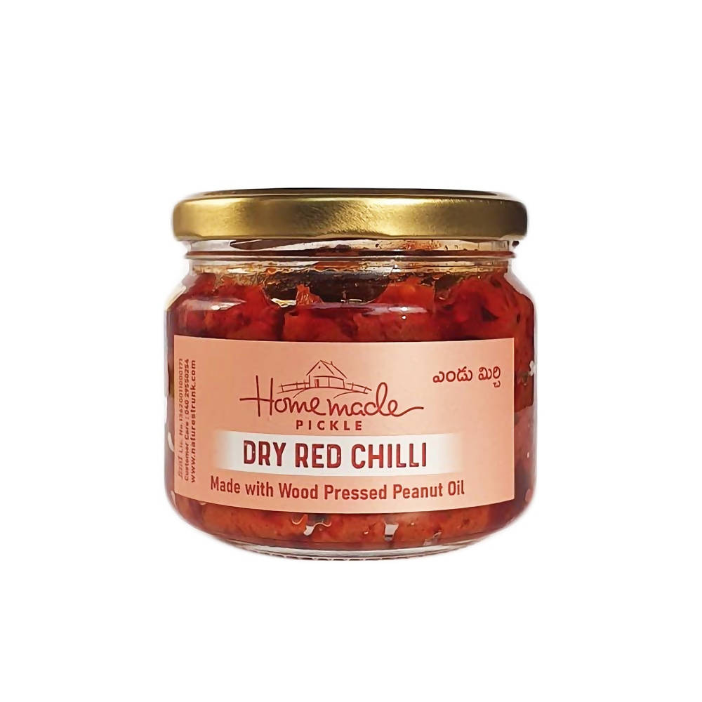 Nature's Trunk Dry Red Chilli Pickle | Grocsy