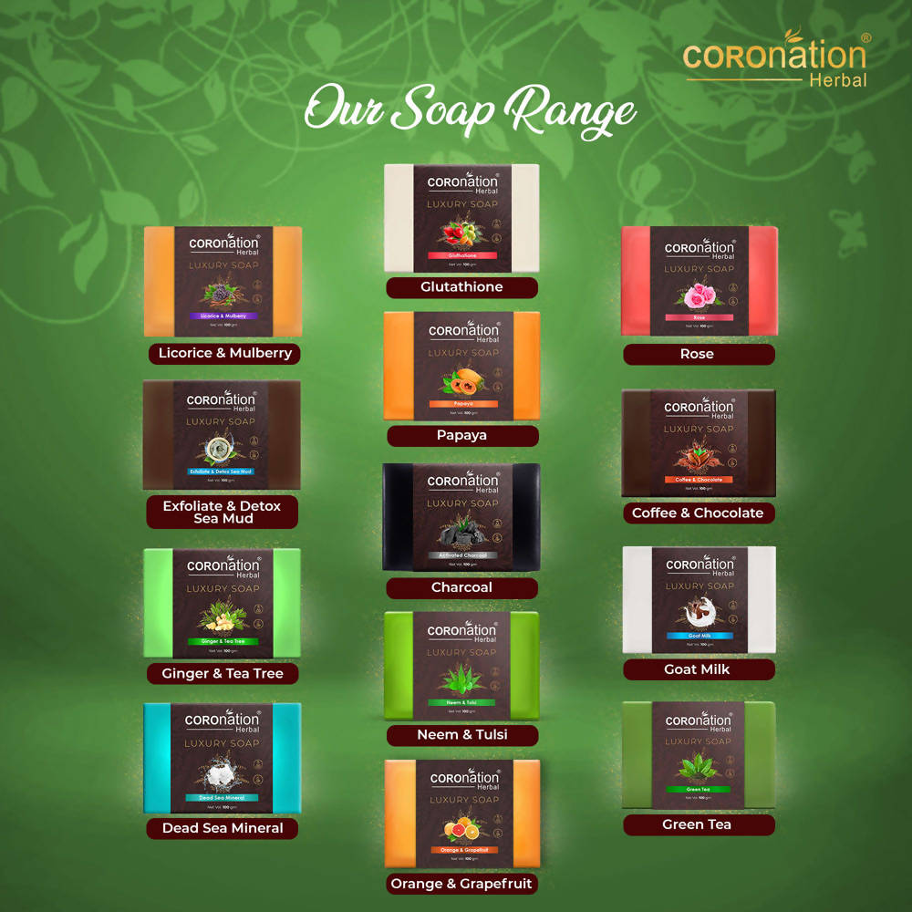 Coronation Herbal Green Tea Luxury Soap | Grocsy