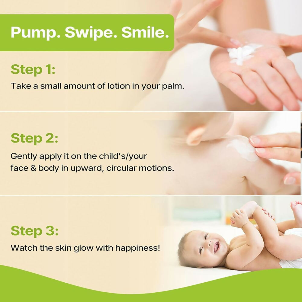 Herby Angel Ultra Gentle Body Lotion with SPF 15 for Babies & Kids | Grocsy