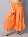 TAG 7 Women Embellished Flared Ethnic Palazzos | Grocsy