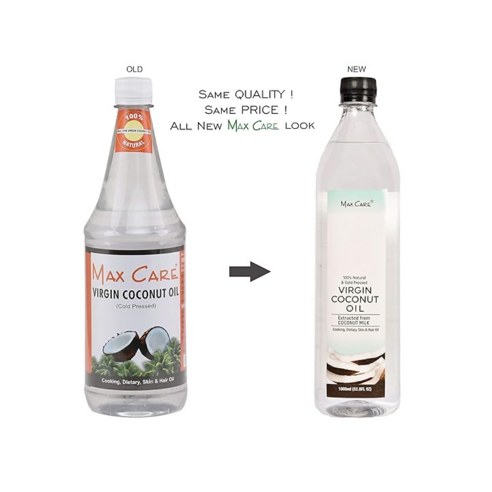 Max Care Virgin Coconut Oil (Cold Pressed) | Grocsy
