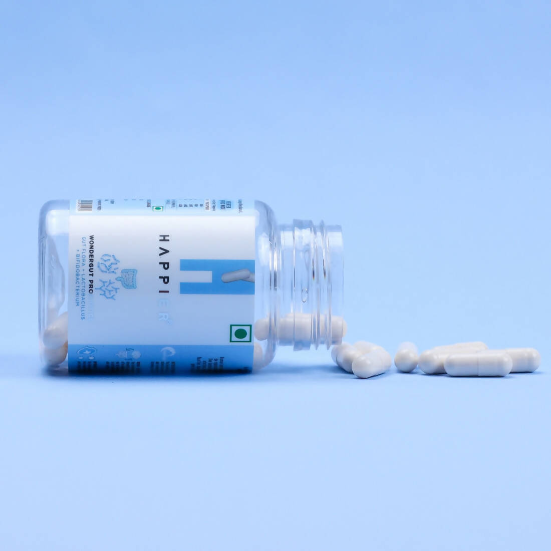 Happier Wondergut Probiotics Capsules | Grocsy