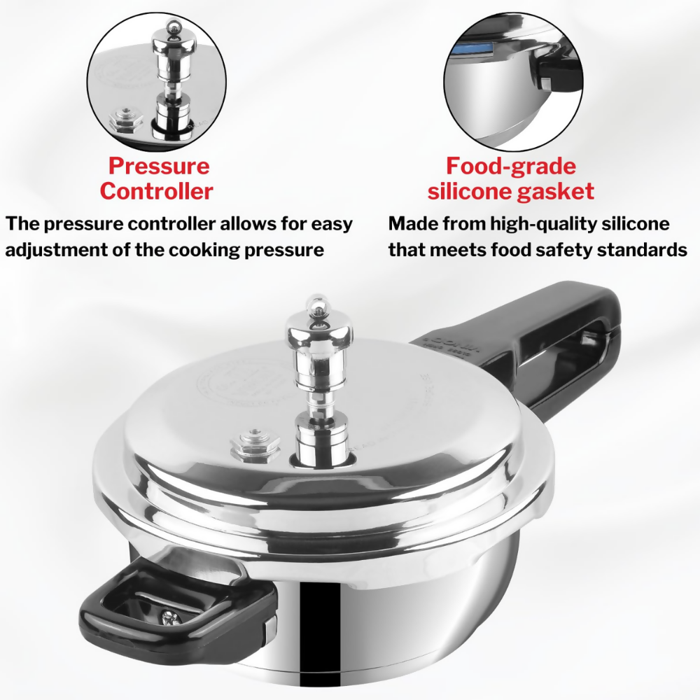 Vinod Stainless Steel Pressure Cooker | Grocsy