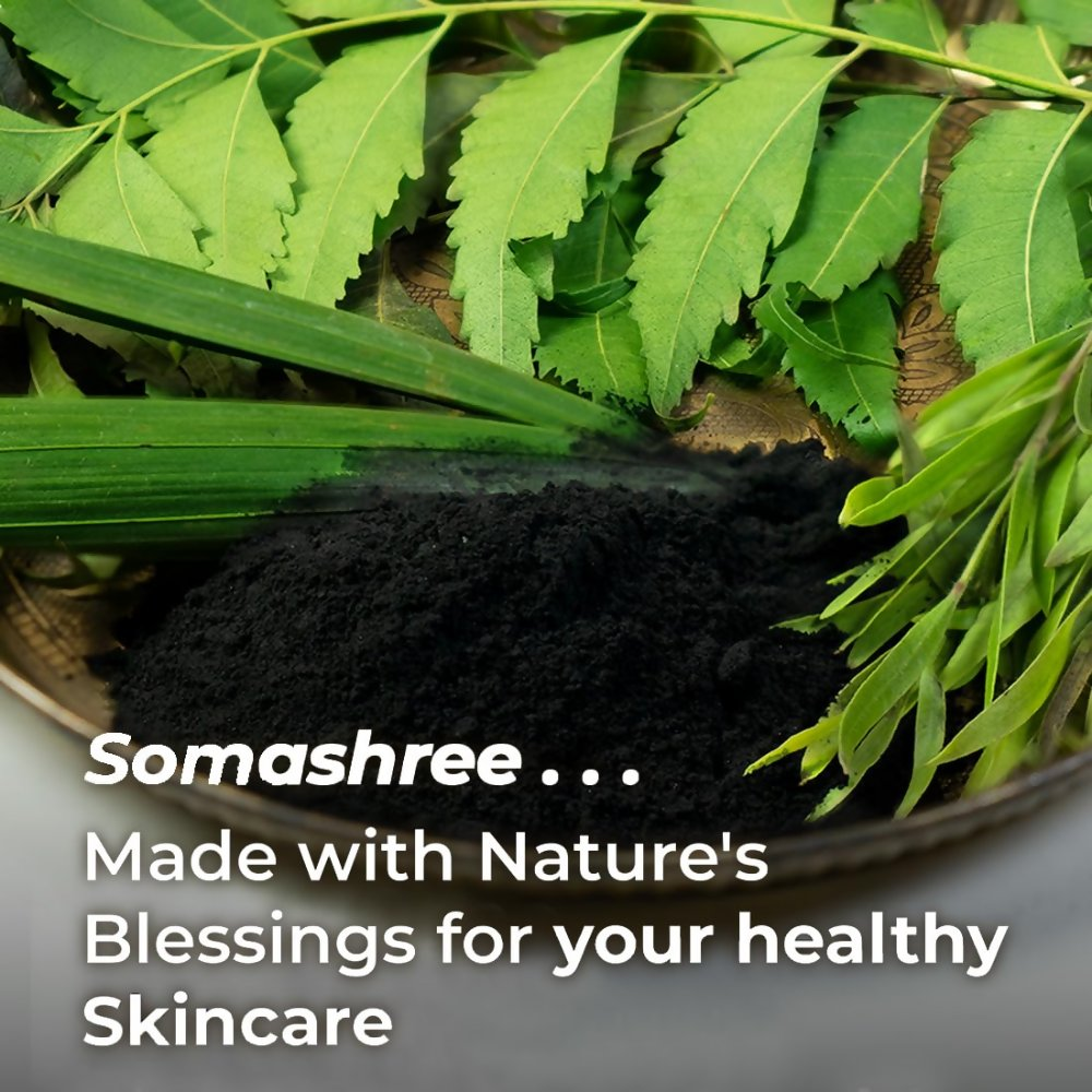 Pureus Herbals Somashree Activated Bamboo Charcoal Face Wash | Grocsy