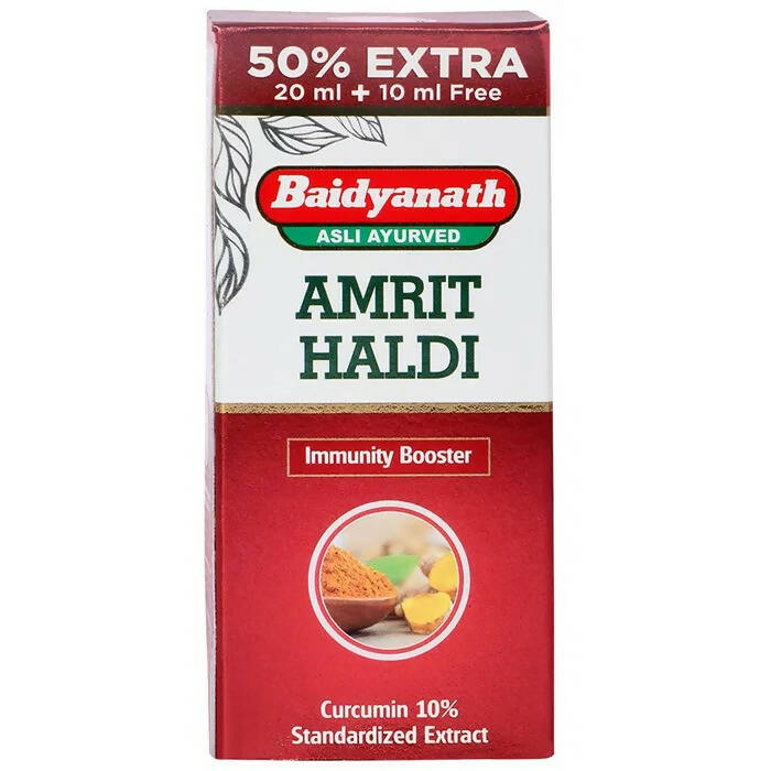 Baidyanath Jhansi Amrit Haldi (Liquid) | Grocsy