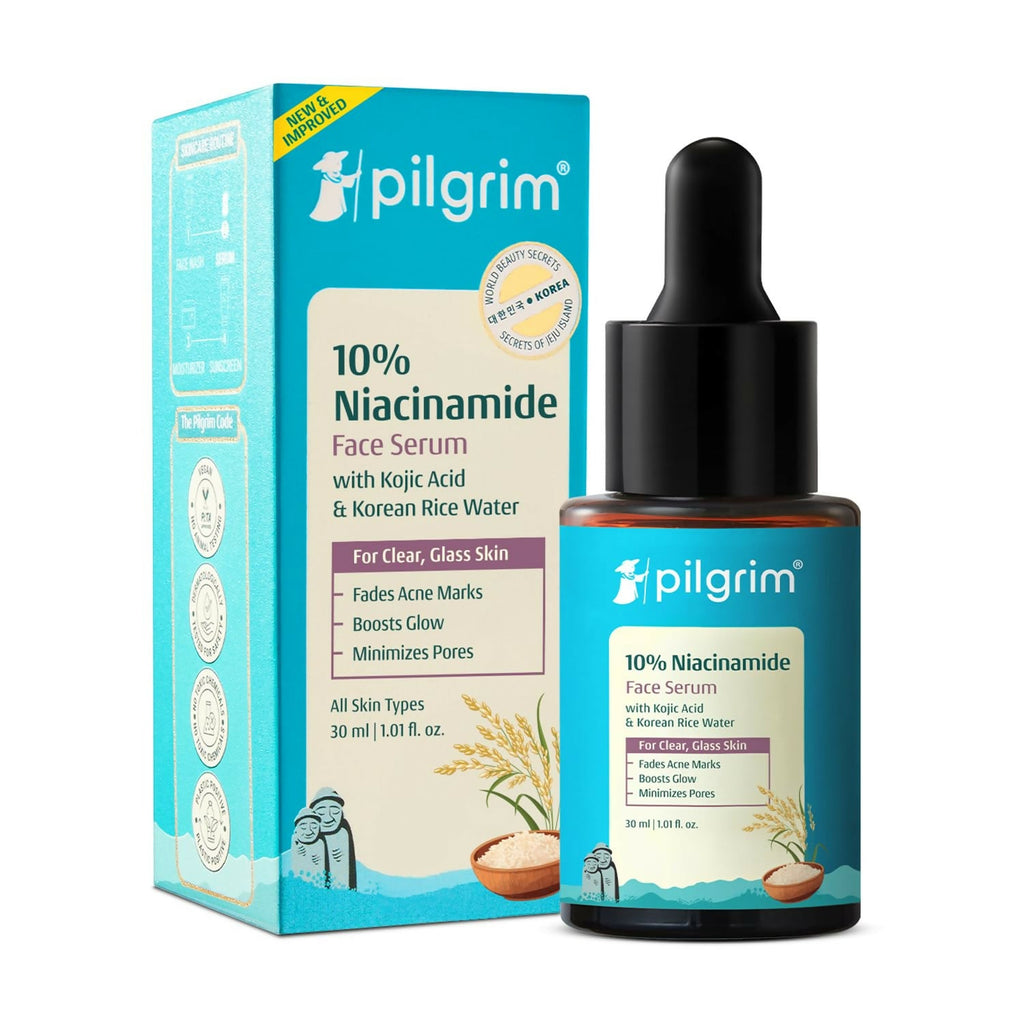 Pilgrim 10% Niacinamide Serum For Acne Marks | Grocsy