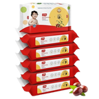 LuvLap Moisturising Wet Wipes without Lid - Jojoba Oil | Grocsy