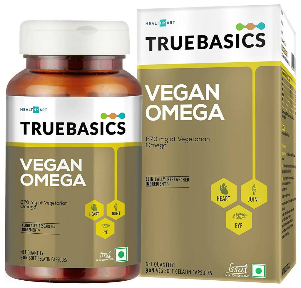 TrueBasics Vegan Omega Capsules | Grocsy