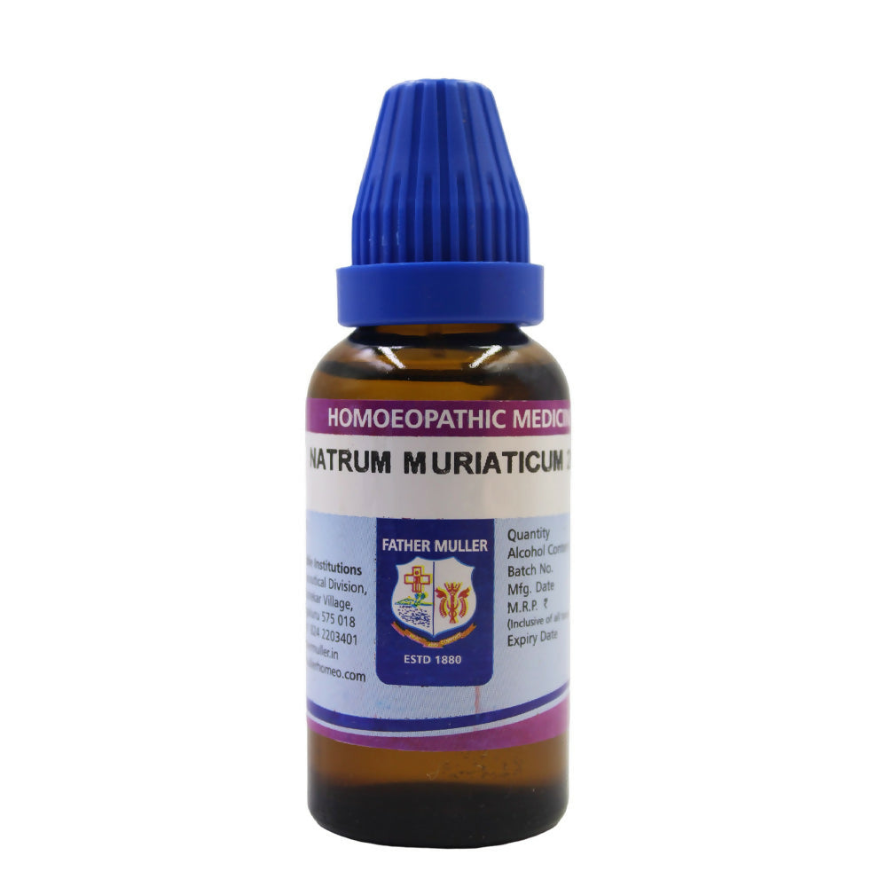 Father Muller Natrum Muriaticum Dilution | Grocsy