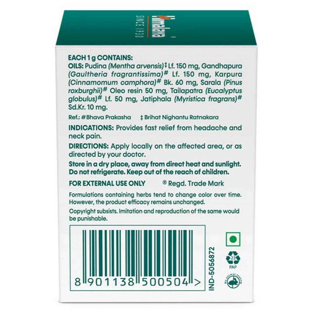 Himalaya Herbals Rumalaya Pain Balm | Grocsy