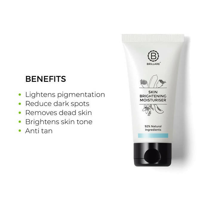 Brillare Skin Brightening Moisturiser For Reducing Pigmentation | Grocsy