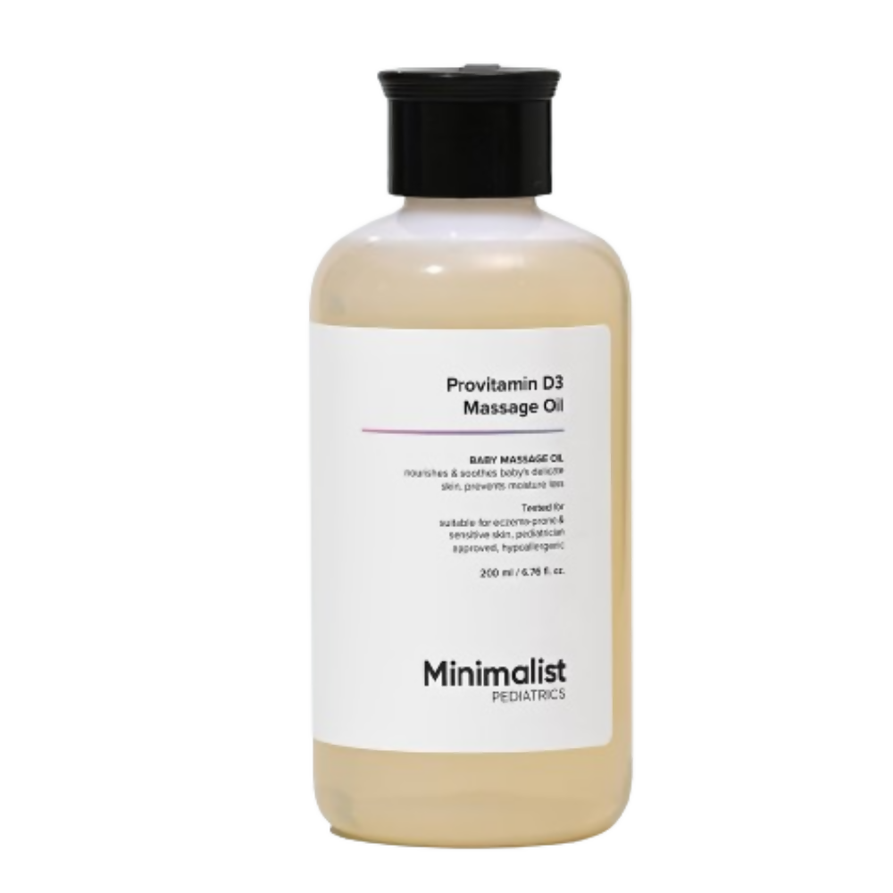 Minimalist Provitamin D3 Baby Massage Oil | Grocsy