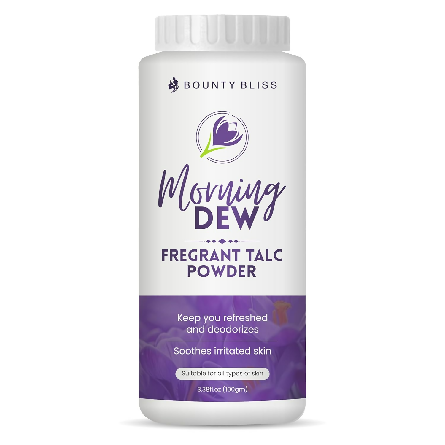 Bounty Bliss Morning Dew Talc Powder Talcum Powder | Grocsy