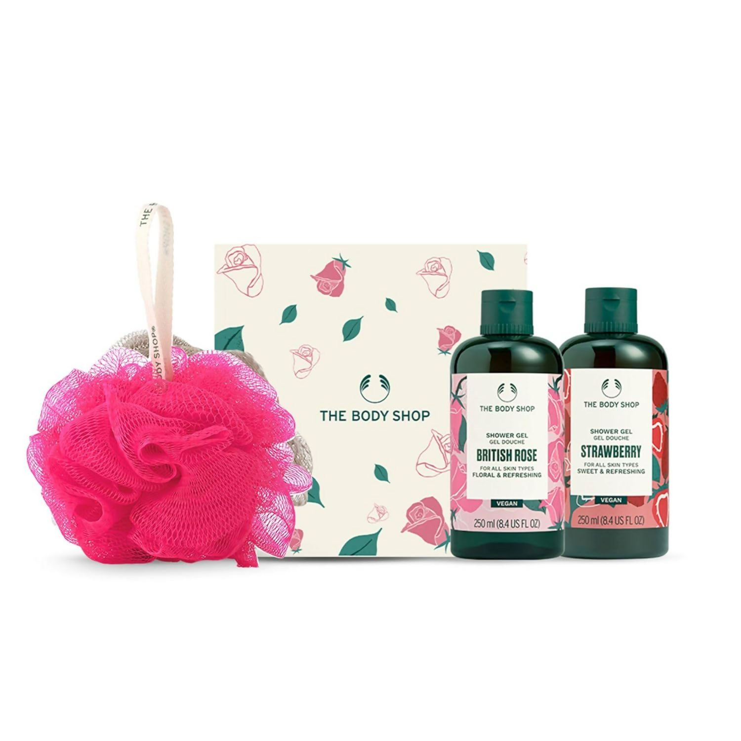 The Body Shop Fruity & Floral Shower Gel Kit Set | Grocsy