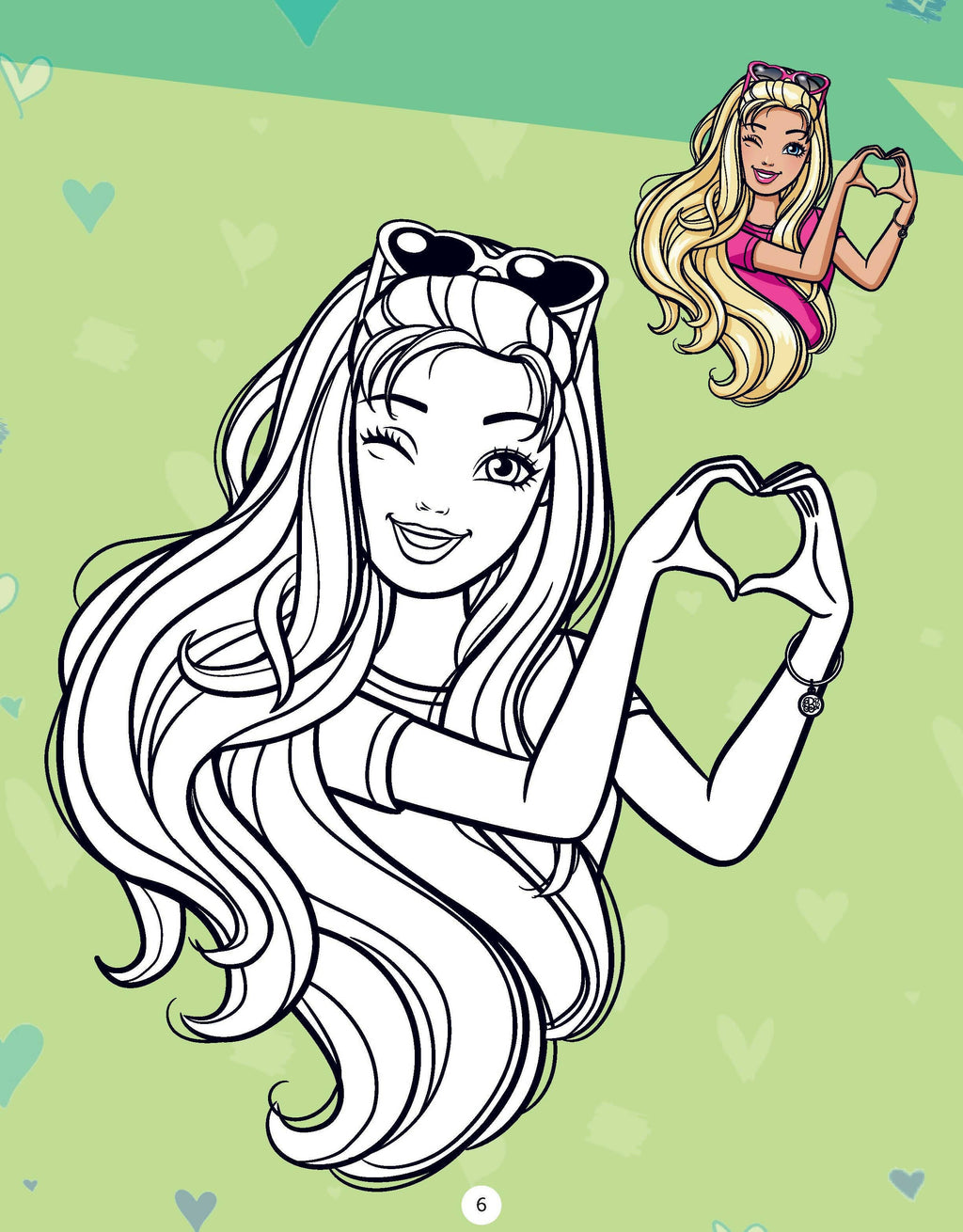 Dreamland Publications Barbie Copy Colouring Book : Children Drawing, Painting & Colouring Book | Grocsy