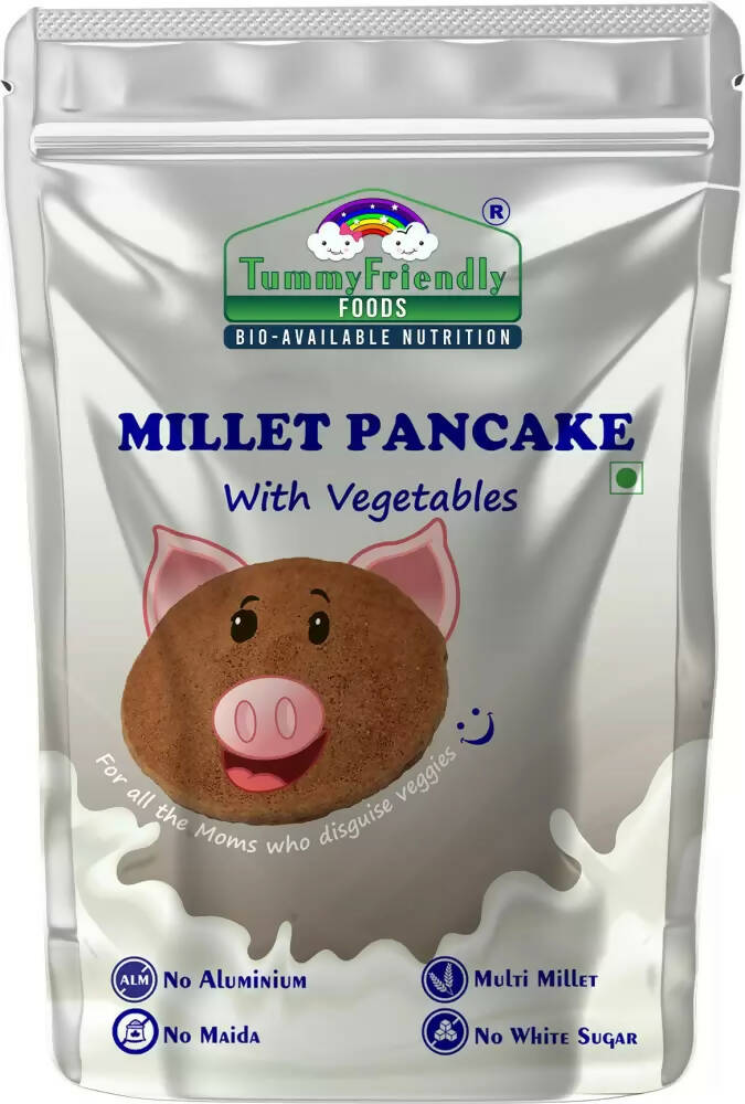 TummyFriendly Foods Millet Pancake Mix with Vegetables | Grocsy